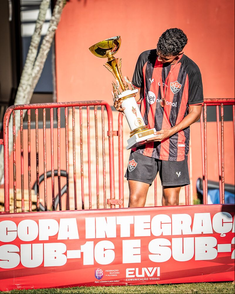 Livramentense João Pedro foi campeão da Copa Integração Sub-16 pelo Vitória