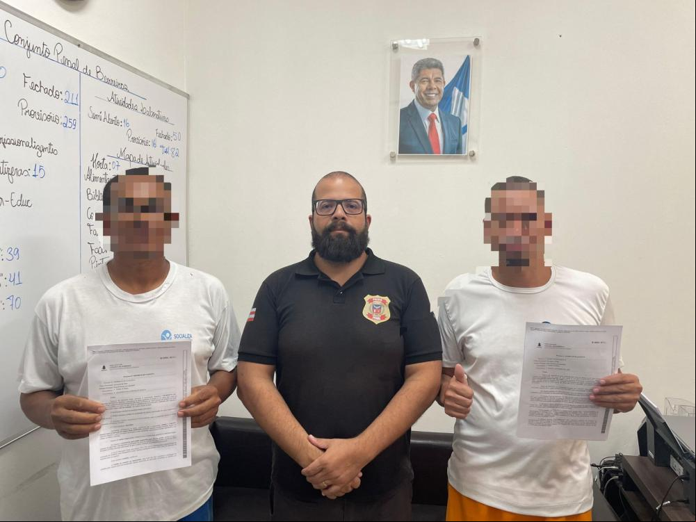 Reeducandos do Conjunto Penal de Barreiras são autorizados pela justiça a sair para estudar em instituição de ensino superior