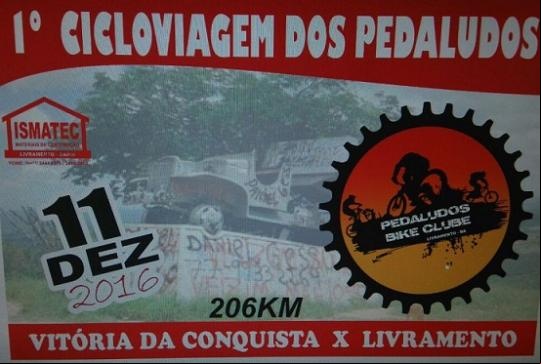CICLISTAS LIVRAMENTENSES REALIZARAM 1ª CICLOVIAGEM DOS PEDALUDOS BIKE CLUBE