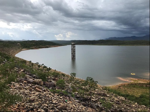 RIO DE CONTAS: VOLUME DA BARRAGEM LUIS VIEIRA É DE 22.017.880M³ (22,23%)