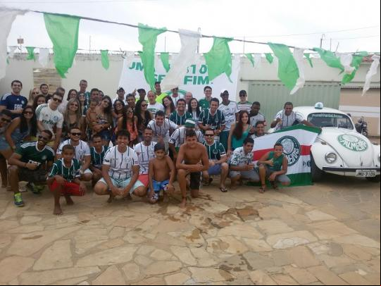 TORCIDA ORGANIZADA DO PALMEIRAS, FORZA VERDE LIVRAS, SE REUNIU PARA CONFRATERNIZAÇÃO DE FIM DE ANO