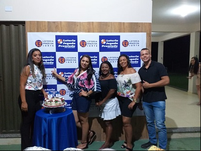LOTERIAS DE LIVRAMENTO REALIZOU FESTA DE CONFRATERNIZAÇÃO
