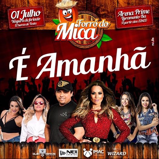 Venha curtir o show de Aviões, que acontecerá amanhã no mais novo e moderno espaço de festas, Arena Prime em Livramento de Nossa Senhora - Ba.